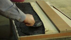 DIY Стол из бетона и слэба дерева