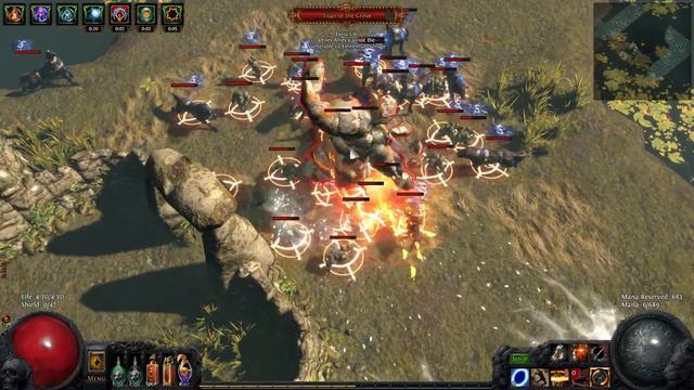 Path of Exile WILD STRIKE  guide and gear  Level 79 Duelist on tier 8 map