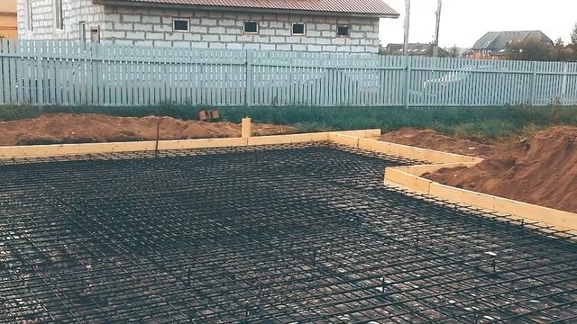 Фундамент монолитная плита с погребом смотреть онлайн