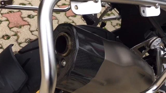 BMW R1250GS Adventure HP, Akrapovic Sound  Звук выхлопа Акрапович на новом гусе