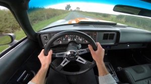 Езда на Chevrolet Camaro 1971 V8