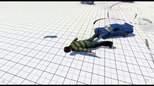 BeamNG Drive Mod  Man Crash test