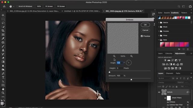 How To Create Skin Texture In Photoshop смотреть онлайн