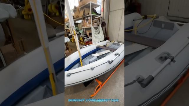 WinBoat 275RF Sprint Sail -складной RIB/парусник #моторкапро #motorkapro