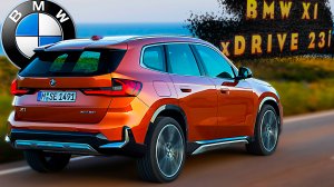 Новый BMW X1 xDrive23i 2023 - Сцены вождения!
