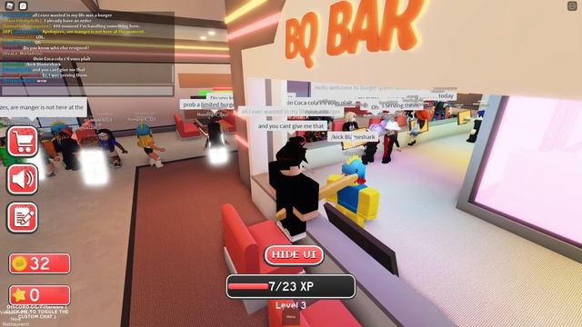 Trolling on Burger Queen | Roblox Exploiting смотреть онлайн