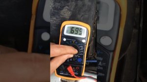 Проверка датчика массового расхода воздуха.