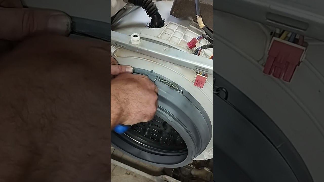 Как одеть манжету на стиральную машину lg. Как одеть манжету на стиральную машину lg