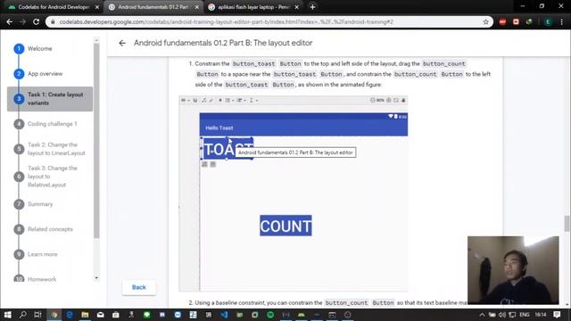 Android Studio Lesson 1 - Toast dan Scroll View смотреть онлайн