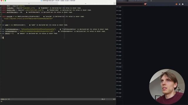 Arbitrage bot with Node.js & 1inch