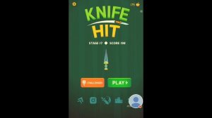 Стрим игры "Knife Hit".