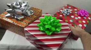 a LOT of CANDY and 3 BIG surprise BOXES