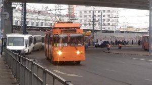 Троллейбус ЗиУ-682 КР Иваново N-2611 на к/ст Московский Вокзал