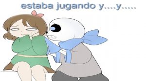 Blueberry Sans X Chara - Mini historia