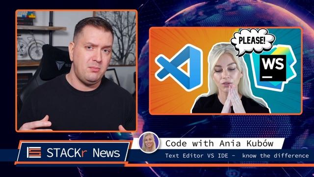 STACKr News Weekly: $1M in 1000 Days❓, IDE vs Text Editor ?, & How Many Languages to Learn ? смотреть онлайн
