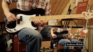 Squier vs Fender Precision Bass - A sound comparison