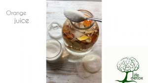 Натуральный лимонад из кожуры лимона апельсина и мандарина