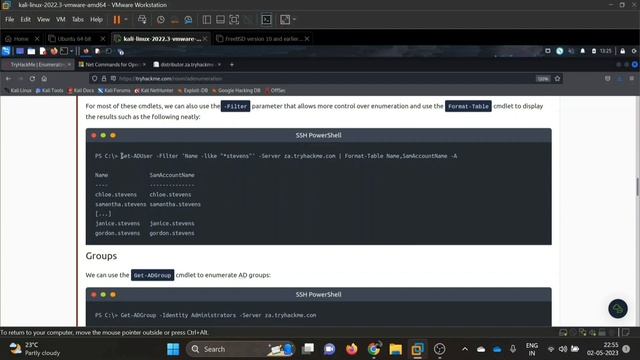 Enumerating Active Directory | TryHackMe | Active Directory Series Part 3 смотреть онлайн