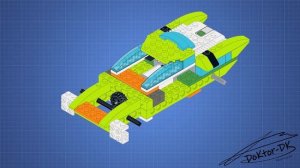 Модель "Спорткар". Инструкция по сборке. LEGO WeDo 2.0.