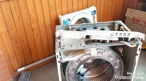 Меняю крестовину барабана на стиральной машинке Самсунг