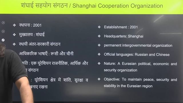 International Relations | Class 9  | G - 20 | Shanghai Cooperation Organization | BRICS | Madhukar