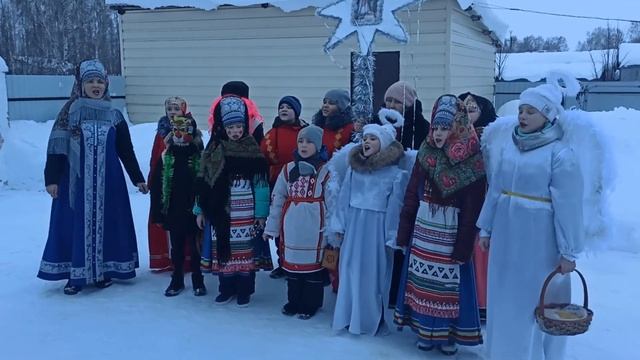 Рождественская вечерка «Святки-Колядки: Под светом Вифлеемской звезды». У ОЛЬГИ ПЕТРОВНЫ  СИТНИКОВО смотреть онлайн