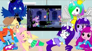 Mlp reacting to dusk till dawn (fnf x pibby vs twilight )