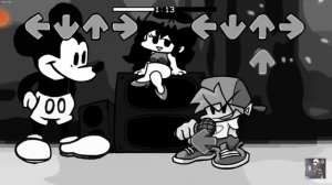 перевод 2 фазы микки мауса Suicide avi sunday night funkin