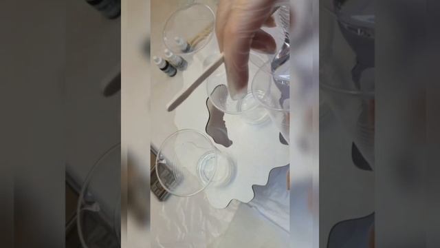 Видеоурок по рисованию эпоксидной смолой в технике Resin Art "Срез камня".