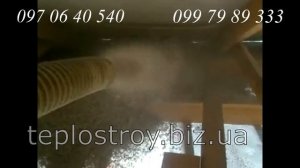 Утепление частного дома. Утепление дома базальтовой ватой или пенопластовой крошкой.