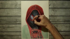 Drawing Miles Morales - Spider-Man | КАК НАРИСОВАТЬ ЧЕЛОВЕКА ПАУКА