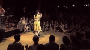 Sharon Davis & Tony Jackson Freestyle Lindy Hop at Crazy Swing Camp 2015