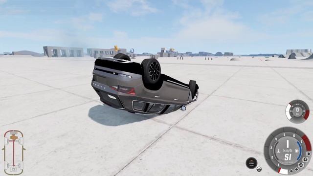 SKODA KODIAQ Crash Test. BeamNG смотреть онлайн