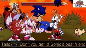 Chasing - Origin of Tails.EXE But Everyone Sings HD ❰Dialogue & 240FPS❱
