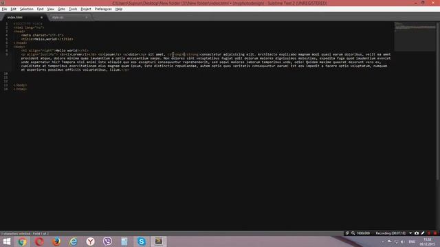 Уроки по HTML #2 Работа с текстом в HTML