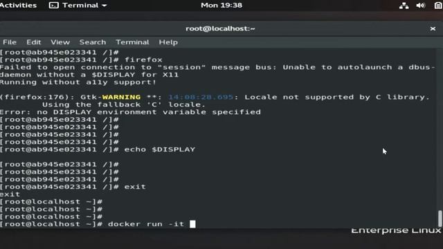 Launching a GUI application on Docker container смотреть онлайн