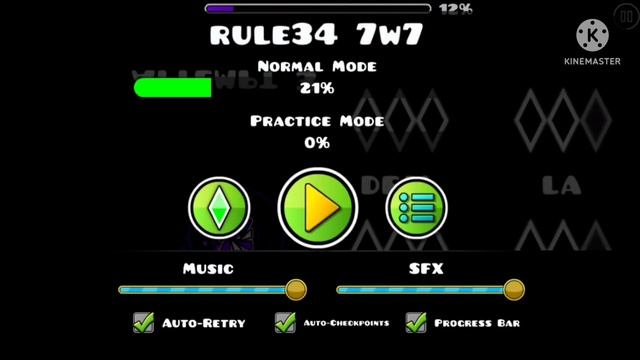 Rule 34 en Geometry Dash смотреть онлайн