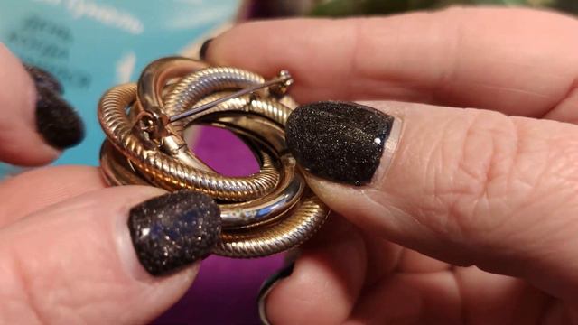 БРОШЬ АБСТРАКТНЫЙ ЦВЕТОК, ВИНТАЖ смотреть онлайн