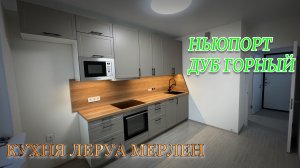Кухня леруа мерлен ньюпорт бежевый