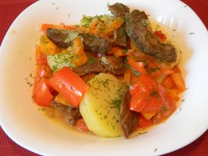 ЖАРКОЕ ПО ДОМАШНЕМУ ИЗ ГОВЯДИНЫ