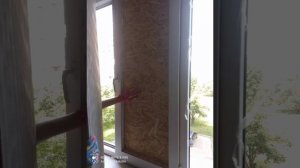 Замена стеклопакета на OSB