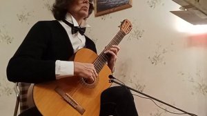 Вариации на тему🌄👑❤️ Испанской фольи.Концертная пьеса для соло гитара классика.🎸