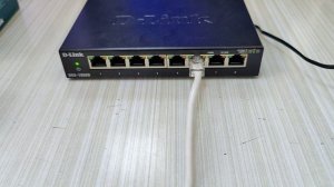 Проверка портов коммутатора D-Link DGS-1008D