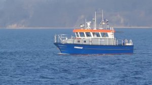 Police boat (Panasonic TZ-101 zoom test with 4k mode)