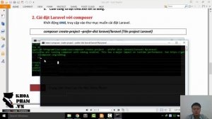 Bài 4 : Cài đặt Laravel