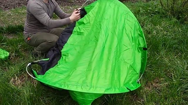 Самораскладывающаяся палатка. Всё было просто! Еле догадался смотреть онлайн