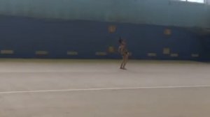 Упражнение по художественной гимнастики без предмета