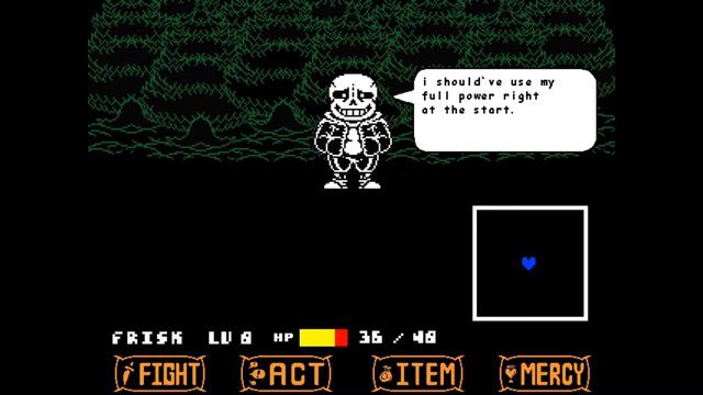Undertale The New Chance ENG смотреть онлайн