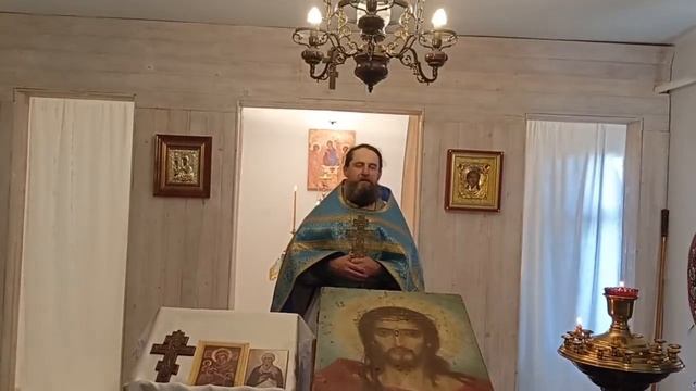 Проповедь в день памяти иконы Божией Матери Троеручицы 25.07.23 г.