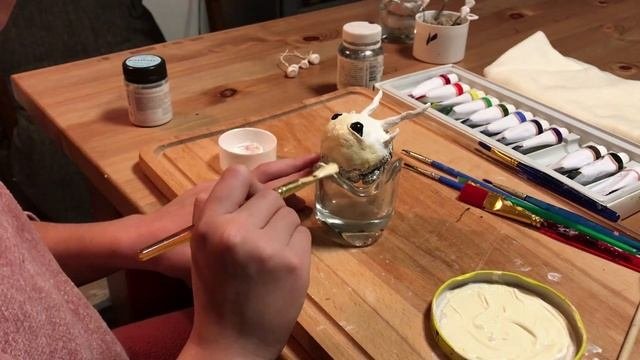 МК Подвижные игрушки из Полимерной глины (комбинированная техника)